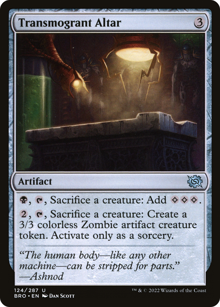 Transmogrant Altar (BRO-124) (Foil)
