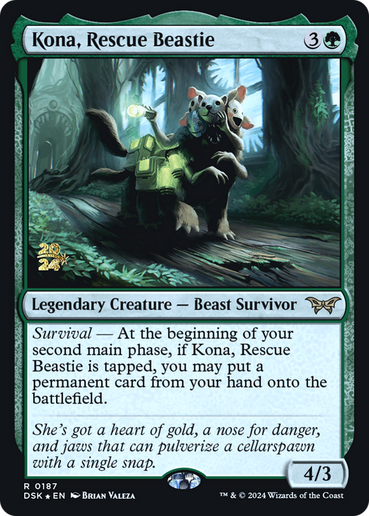 Kona, Rescue Beastie (PRE-187S) (Foil)