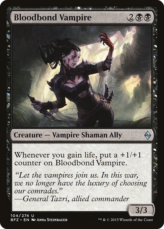 Bloodbond Vampire (BFZ-104) (Foil)