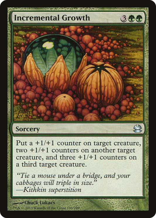 Incremental Growth (MMA-149)