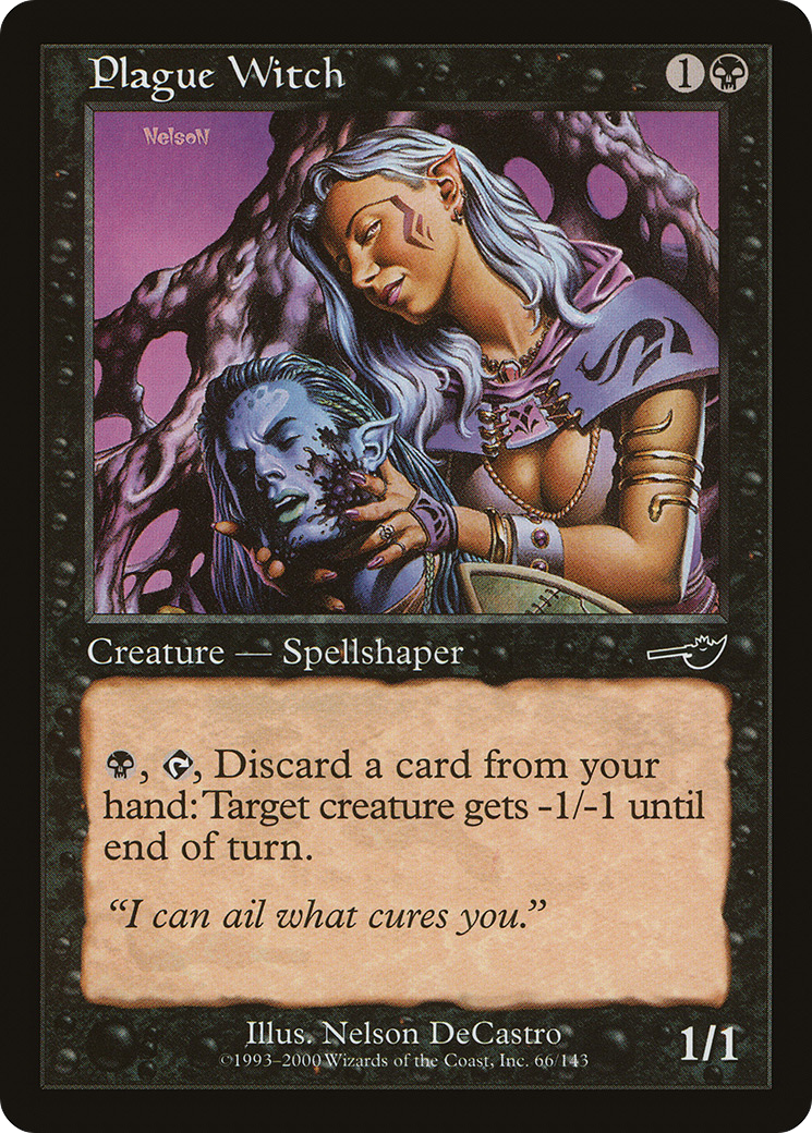 Plague Witch (NMS-066) (Foil)