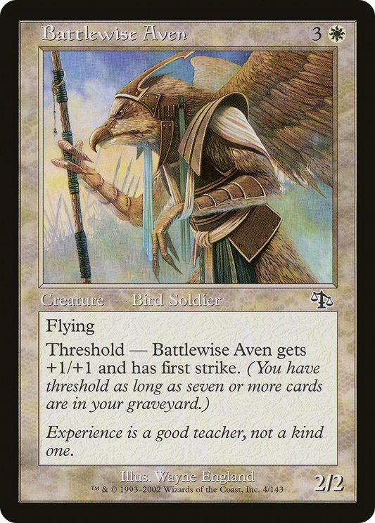 Battlewise Aven (JUD-004) (Foil)