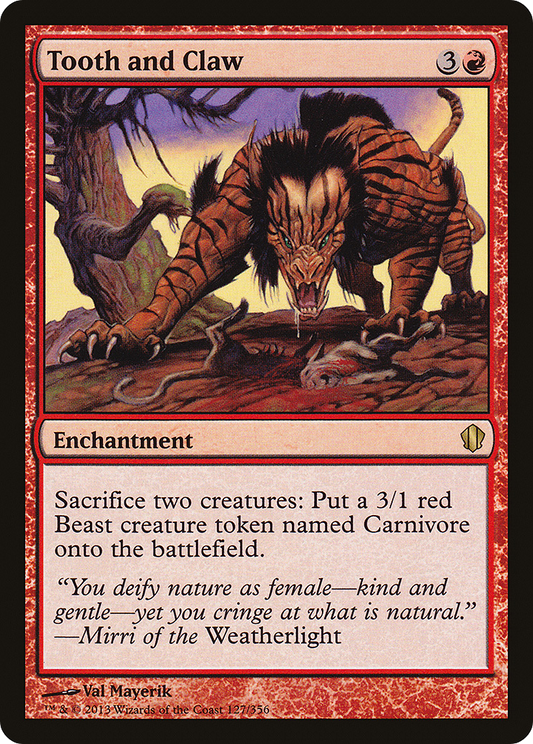 Tooth and Claw (C13-127)