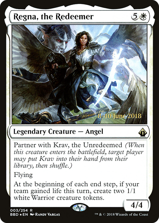 Regna, the Redeemer (LARP-03S) (Foil)