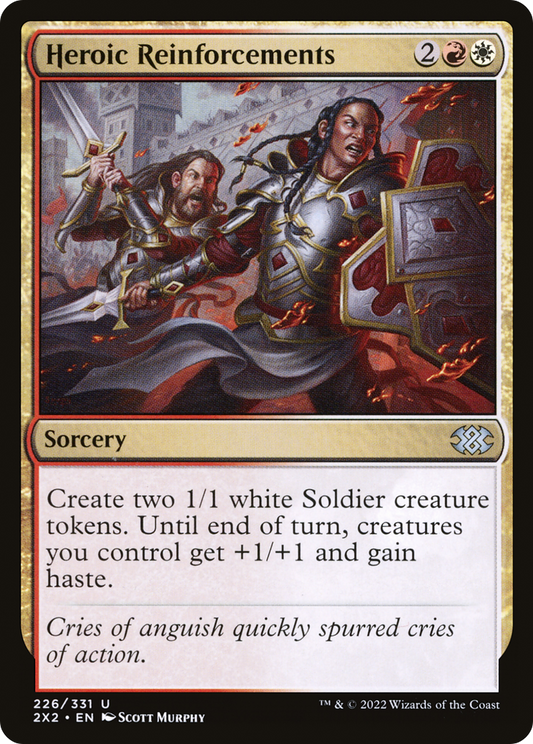 Heroic Reinforcements (2X2-226) (Foil)
