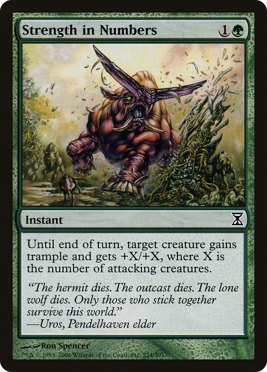 Strength in Numbers (TSP-224) (Foil)