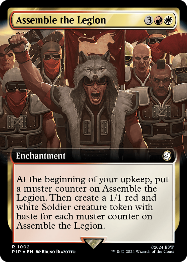 Assemble the Legion (PIP-1002) (Extended Art) (Surge Foil)