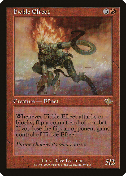 Fickle Efreet (PCY-089) (Foil)