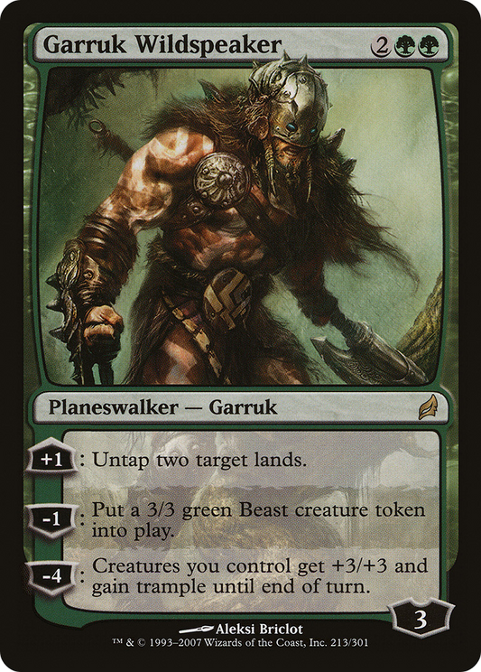 Garruk Wildspeaker (LRW-213) (Foil)