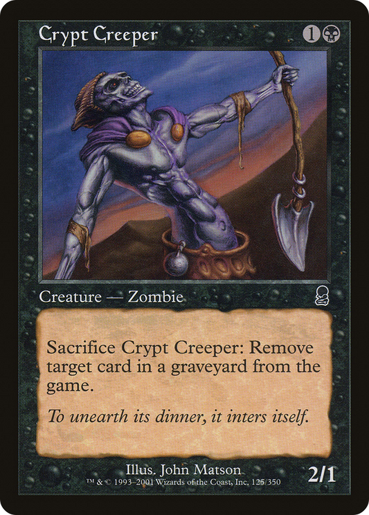 Crypt Creeper (ODY-125) (Foil)