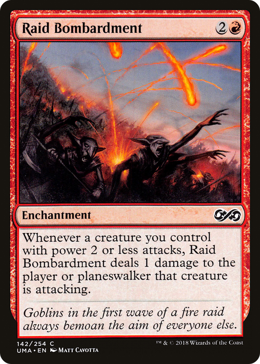 Raid Bombardment (UMA-142) (Foil)