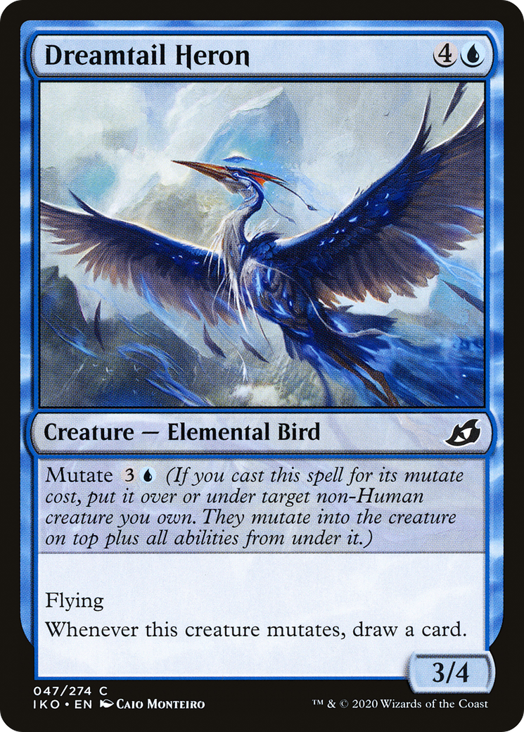 Dreamtail Heron (IKO-047) (Foil)