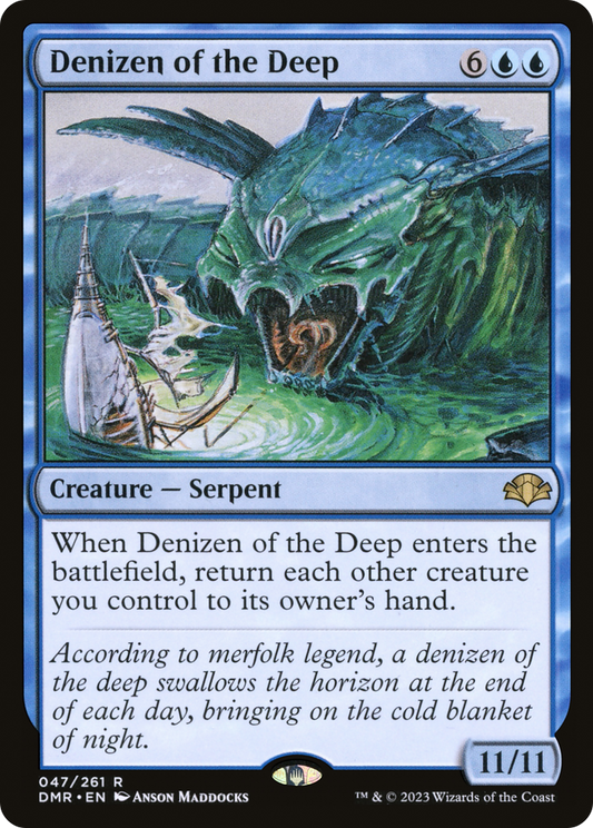 Denizen of the Deep (DMR-047) (Foil)