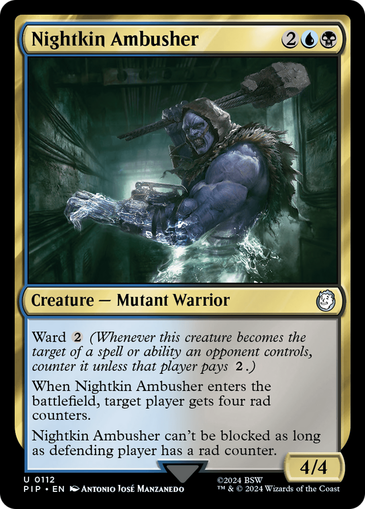 Nightkin Ambusher (PIP-112) (Foil)