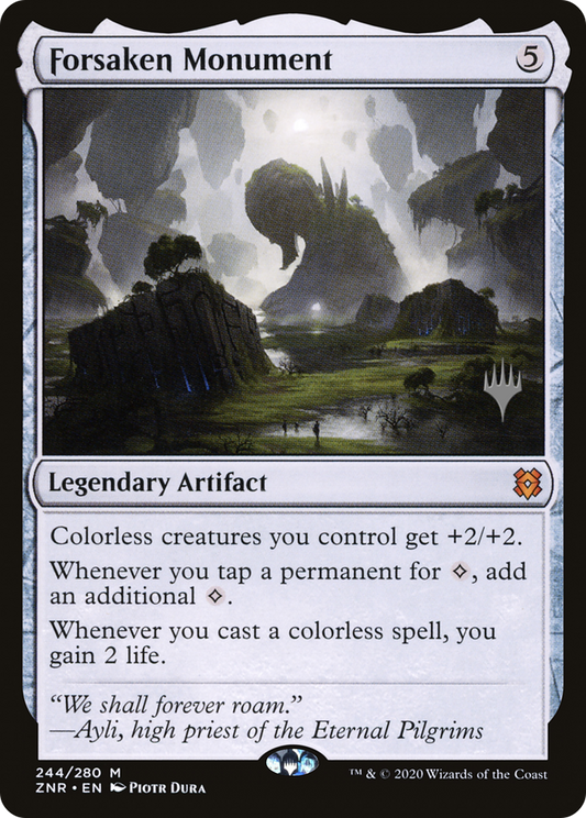 Forsaken Monument (PPZNR-244P) (Foil)
