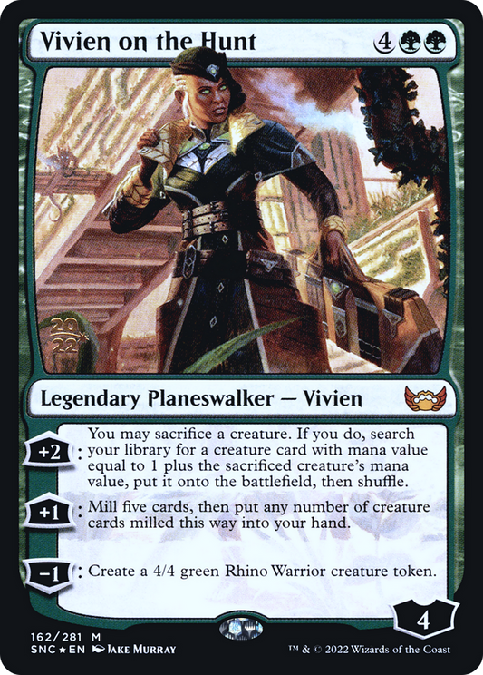 Vivien on the Hunt (PRE-162S) (Foil)