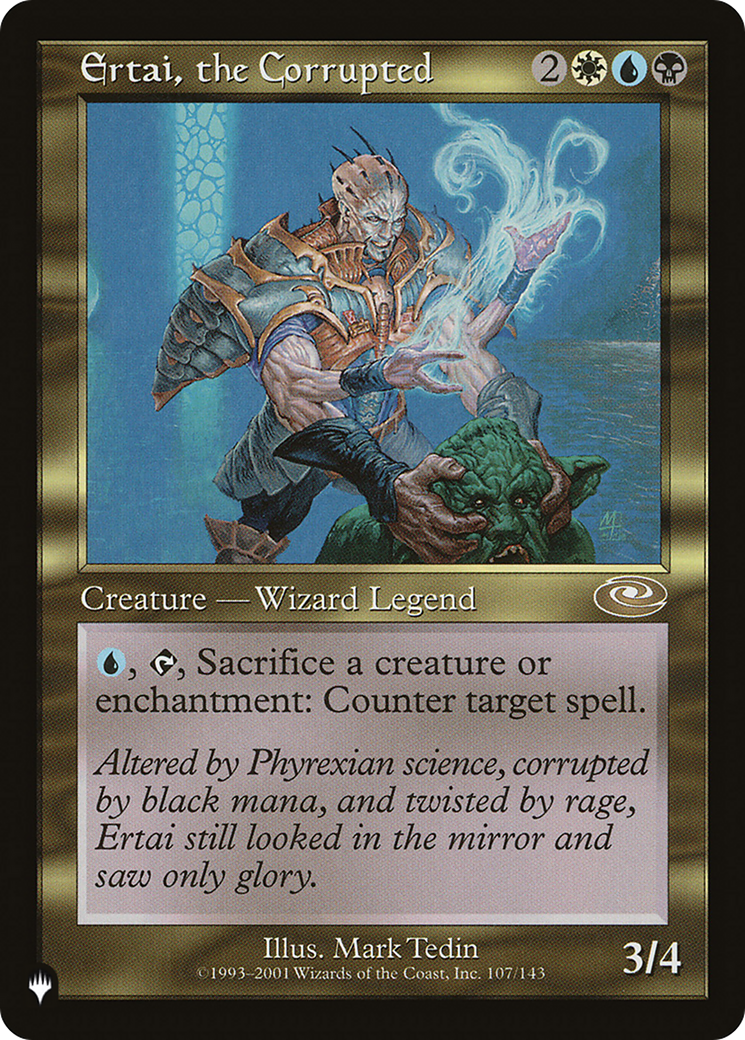 Ertai, the Corrupted (LIST-PLS-107)