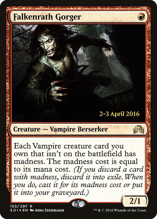 Falkenrath Gorger (PRE-155S) (Foil)