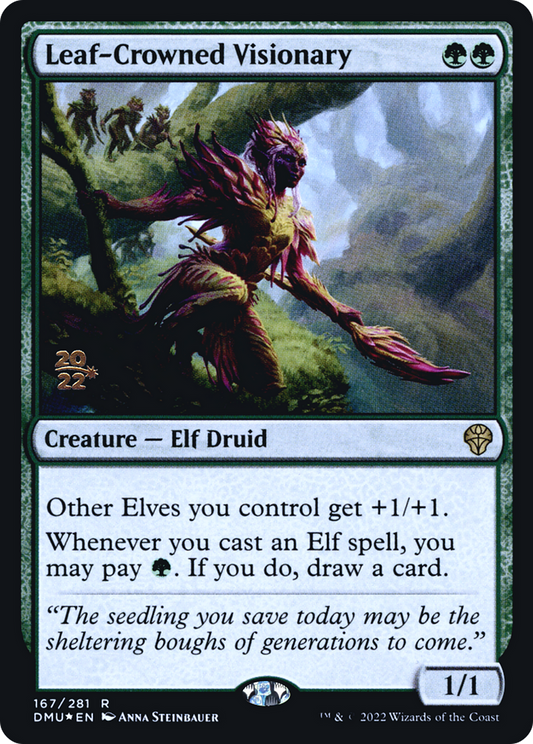 Leaf-Crowned Visionary (PRE-167S) (Foil)