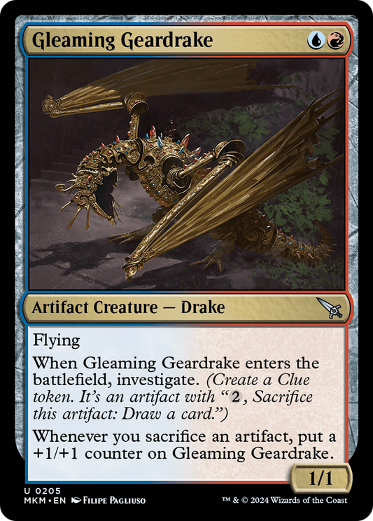 Gleaming Geardrake (MKM-205)