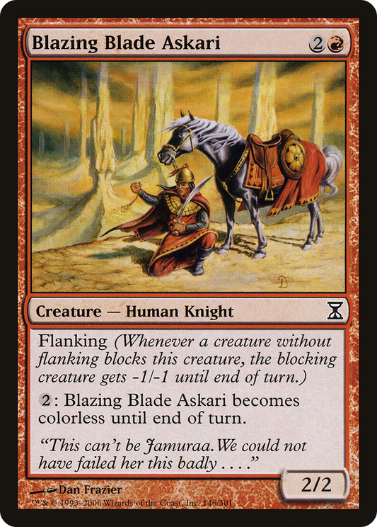 Blazing Blade Askari (TSP-146)