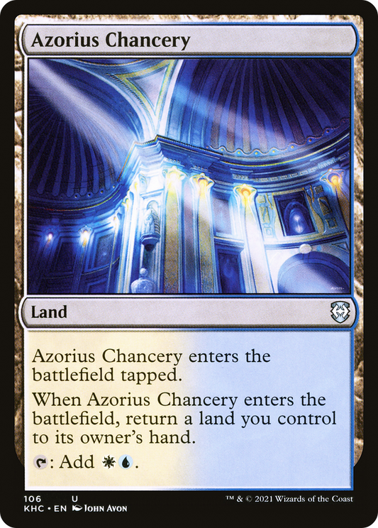 Azorius Chancery (KHC-106)