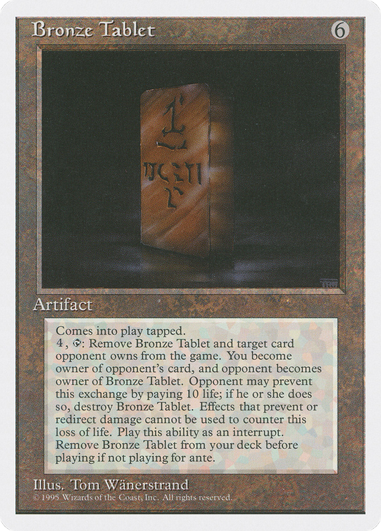 Bronze Tablet (4ED-303)