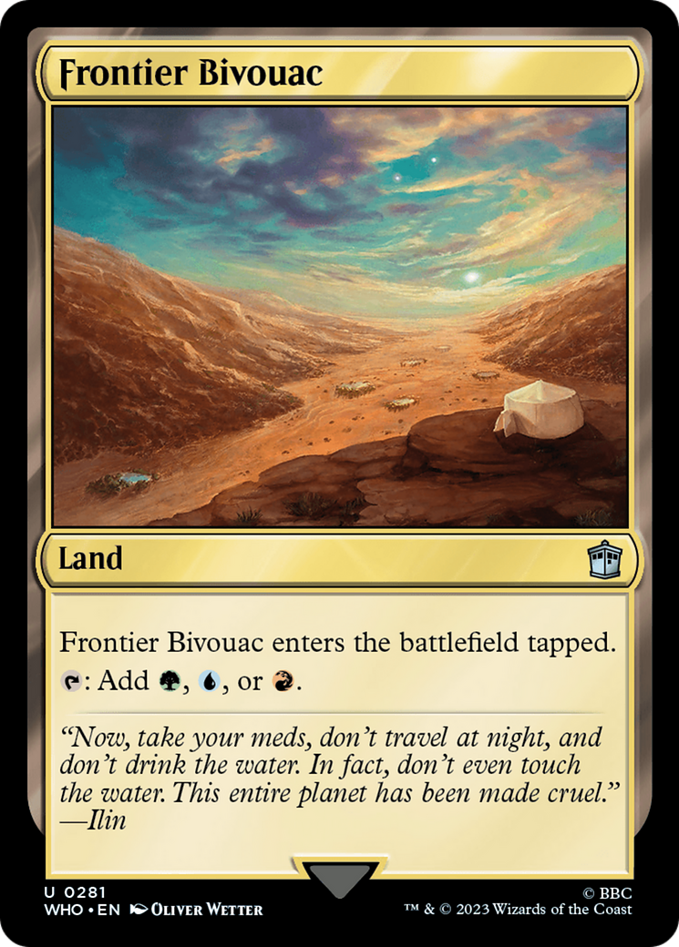 Frontier Bivouac (WHO-281)