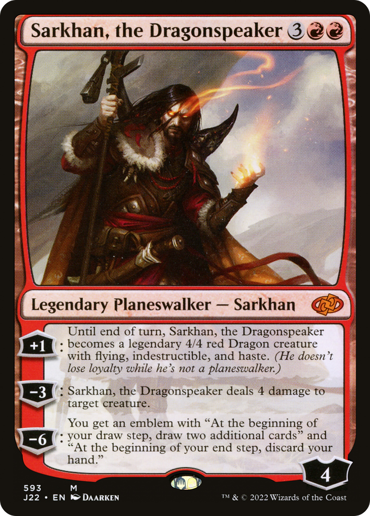 Sarkhan, the Dragonspeaker (J22-593)