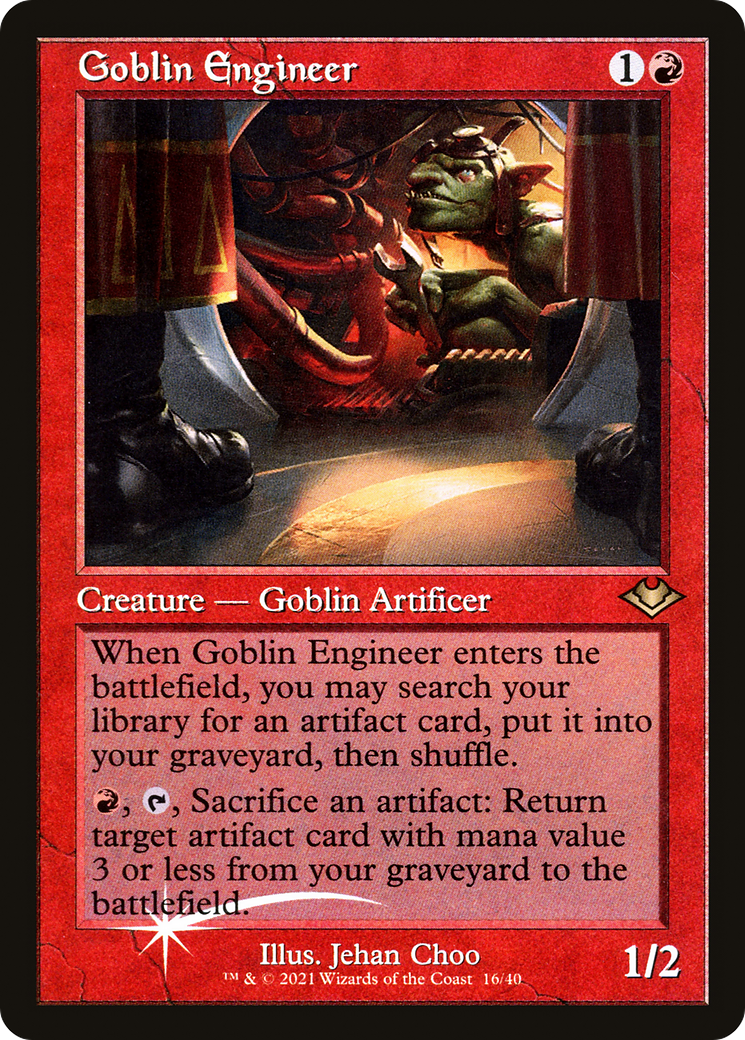 Goblin Engineer (MH1-016) (Etched Foil)