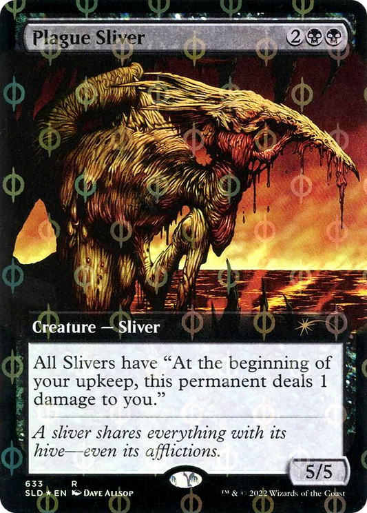 Plague Sliver (SLD-633Φ) (Extended Art) (Compleat Foil)
