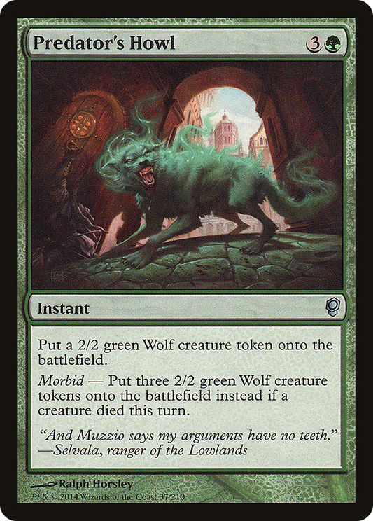 Predator's Howl (CNS-037) (Foil)