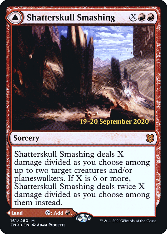 Shatterskull Smashing // Shatterskull, the Hammer Pass (PRE-161S) (Foil)