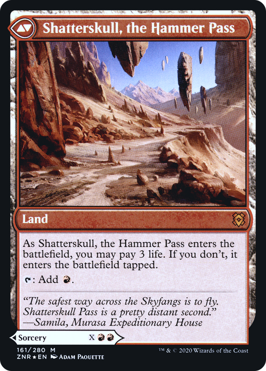 Shatterskull Smashing // Shatterskull, the Hammer Pass (PRE-161S) (Foil)