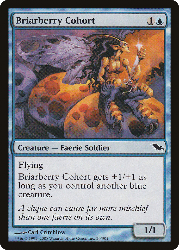 Briarberry Cohort (SHM-030) (Foil)