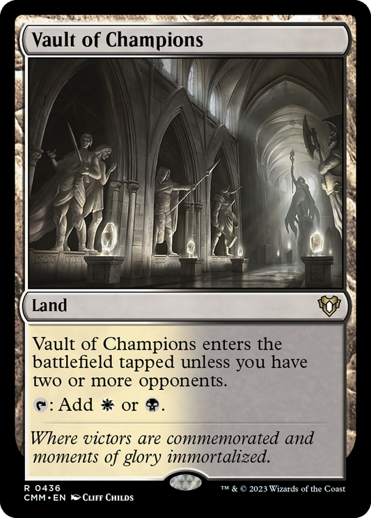 Vault of Champions (CMM-436)