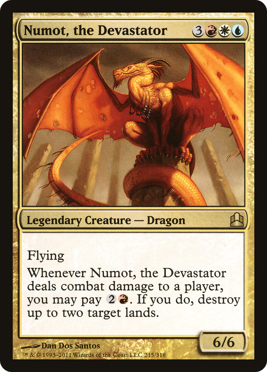 Numot, the Devastator (CMD-215)
