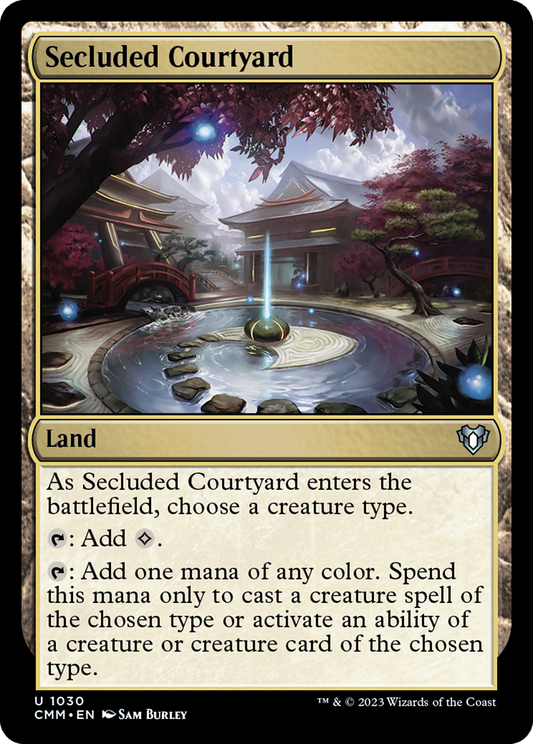 Secluded Courtyard (CMM-1030)
