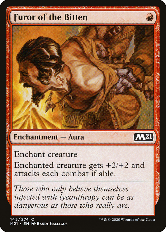 Furor of the Bitten (M21-145) (Foil)