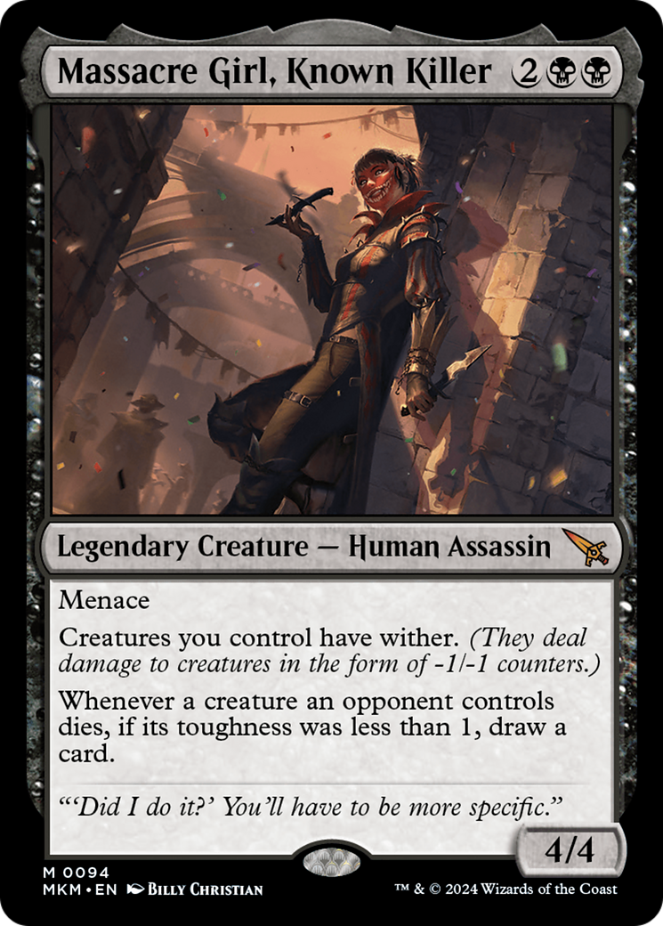 Massacre Girl, Known Killer (MKM-094) (Foil)