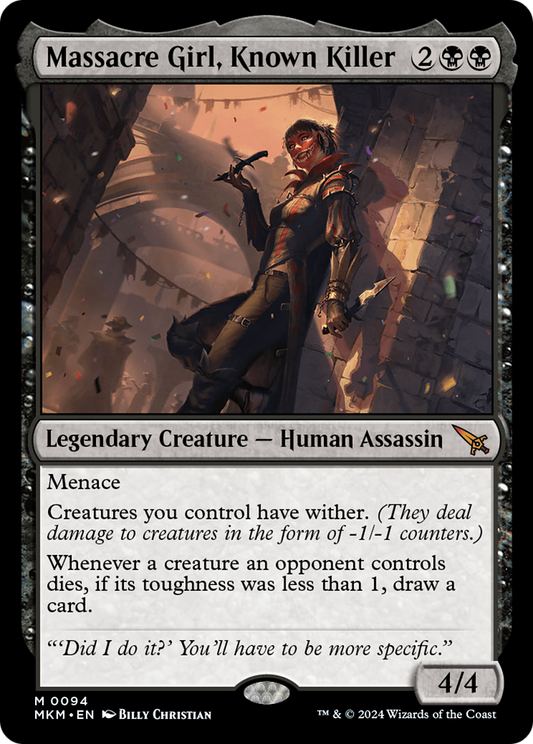 Massacre Girl, Known Killer (MKM-094) (Foil)