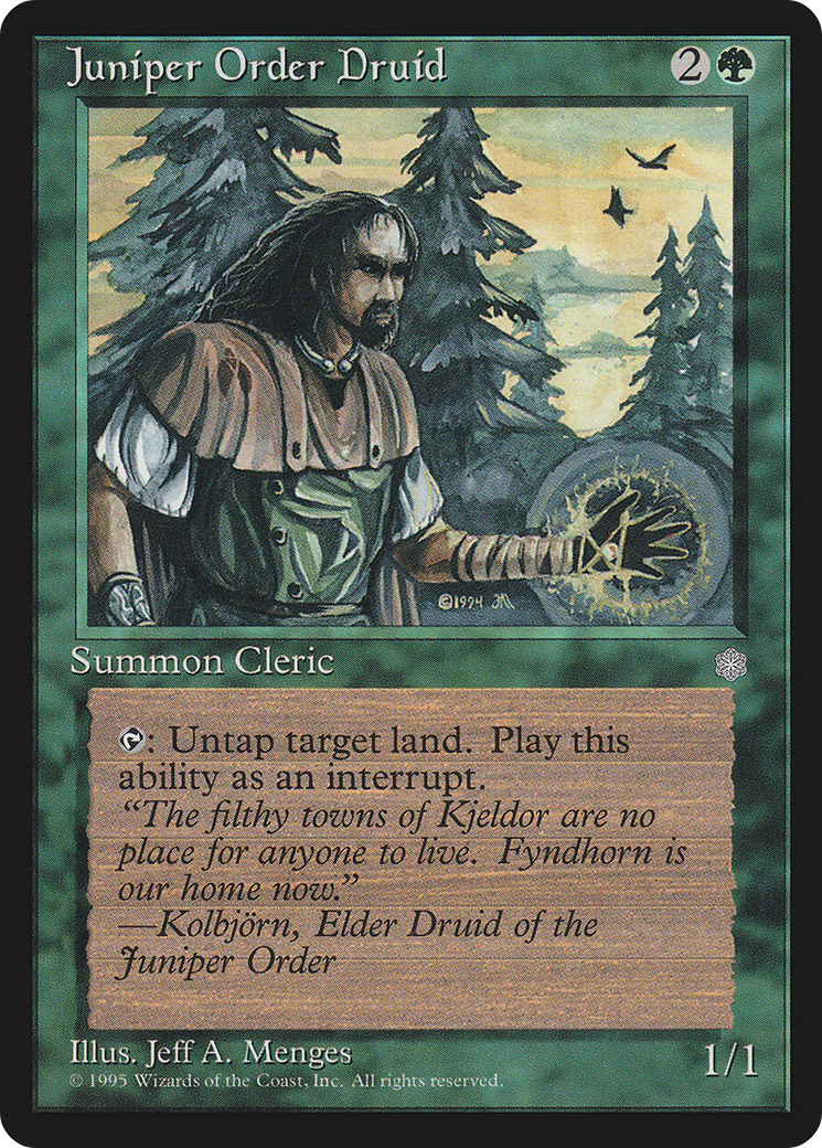 Juniper Order Druid (ICE-251)