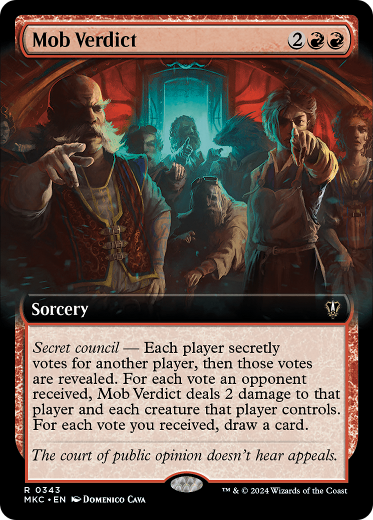 Mob Verdict (MKC-343) (Extended Art)
