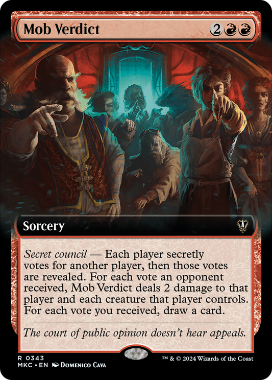 Mob Verdict (MKC-343) (Extended Art)