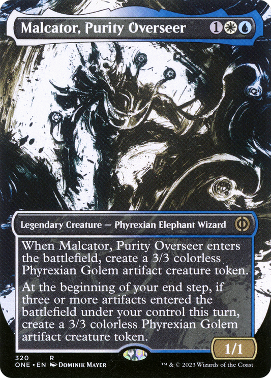 Malcator, Purity Overseer (ONE-320) (Showcase) (Borderless)