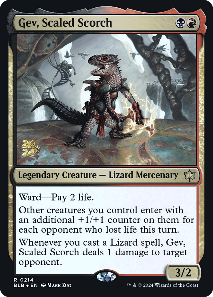 Gev, Scaled Scorch (PRE-214S) (Foil)