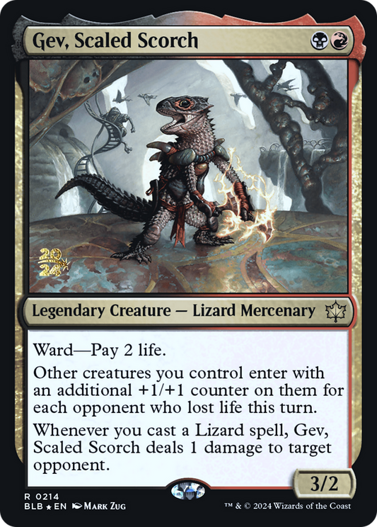 Gev, Scaled Scorch (PRE-214S) (Foil)