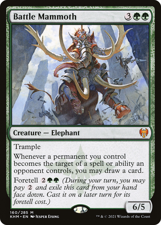 Battle Mammoth (KHM-160) (Foil)