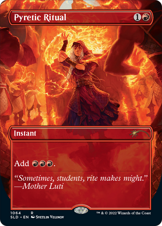 Pyretic Ritual (SLD-1064) (Borderless) (Foil)