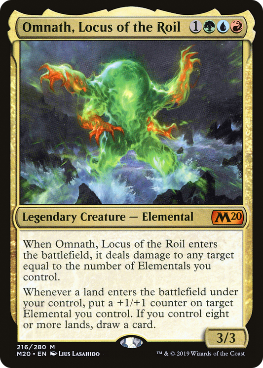 Omnath, Locus of the Roil (M20-216) (Foil)